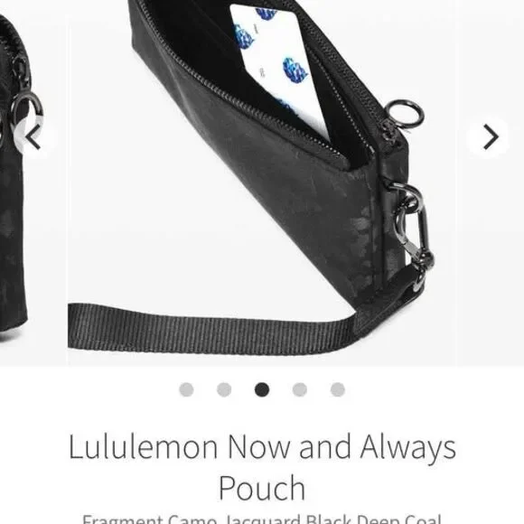 lululemon clutch purse black camo - Picture 5 of 9